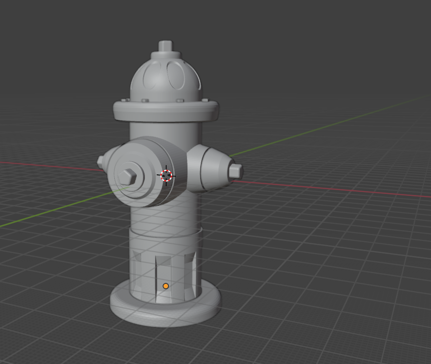 Fire Hydranrt in Blender